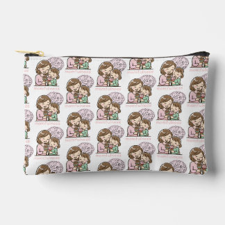 Pochette À Accessoires Mamanité Mignon Motif de Crème Glacée Mère Fille
