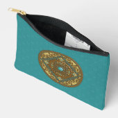 Pochette À Accessoires Mandala des Poissons (Ouvrir)