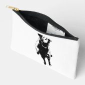 Pochette À Accessoires Manteau décoiffé par le vent (Ouvrir)