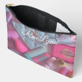 Pochette À Accessoires Maquillage personnalisé (Ouvrir)