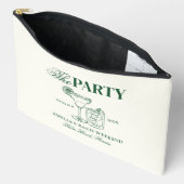 Pochette À Accessoires Margaritas & Mariage Bachelorette La Mariée (Ouvrir)