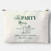 Pochette À Accessoires Margaritas & Mariage Bachelorette La Mariée (Verso)