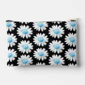 Pochette À Accessoires Marguerites à points bleus (Verso)
