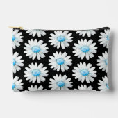 Pochette À Accessoires Marguerites à points bleus (Recto)