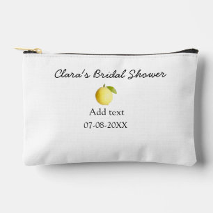 Pochette À Accessoires Mariage lemon moderne simple minimaliste rustique 