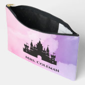 Pochette À Accessoires Mariée personnalisée (Ouvrir)