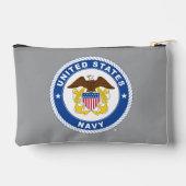 Pochette À Accessoires Marine américaine | Officier Crest (Verso)
