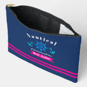 Pochette À Accessoires Marine Nautique (Ouvrir)