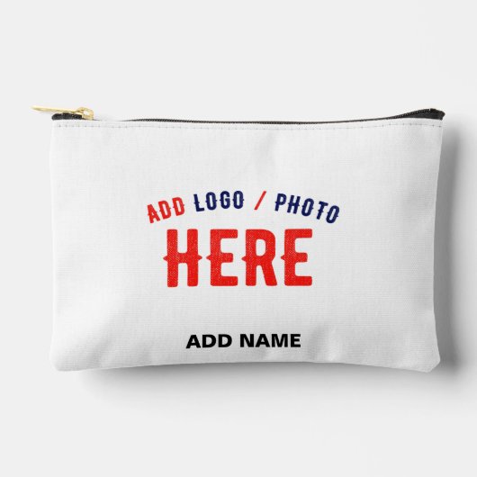 POCHETTE À ACCESSOIRES MARQUE BLANCHE MODERNE ET PERSONNALISABLE VÉRIFIÉE (Recto)