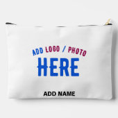 POCHETTE À ACCESSOIRES MARQUE BLANCHE MODERNE ET PERSONNALISABLE VÉRIFIÉE (Verso)