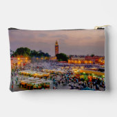 Pochette À Accessoires Marrakech, Maroc - Place Jemaa el Fnaa (Verso)