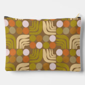Pochette À Accessoires Marron Orange Vert Bohème (Verso)