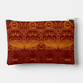 Pochette À Accessoires Masque de visage chinois traditionnel jaune mignon (Verso)