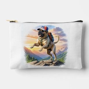 Pochette À Accessoires Mastiff Dogue anglais en vacances à la montagne