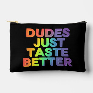 Pochette À Accessoires Mecs Ont Juste Meilleur Goût Arc-en-ciel Fierté Ga