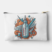 Pochette À Accessoires Medical Vial Art – Syringe & Pill Bottle Wings (Verso)