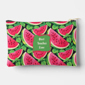 Pochette À Accessoires Meilleur Professeur de Tous les Temps Pastèque (Verso)