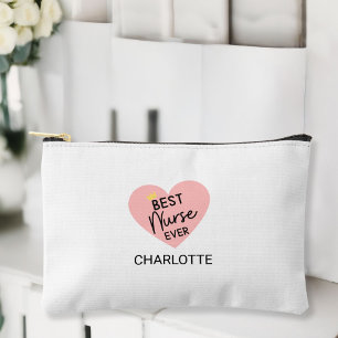 Pochette À Accessoires "Meilleure infirmière jamais"-Un cadeau sincère po
