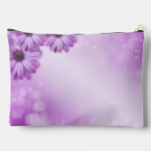 Pochette À Accessoires Meilleure maman jamais florale violette (Verso)