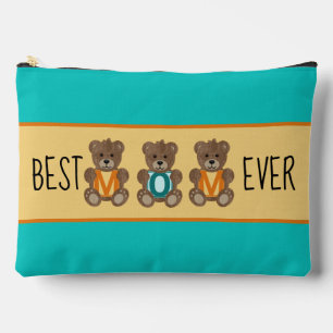Pochette À Accessoires Meilleure maman Nounours Grand Accessoire Pouch