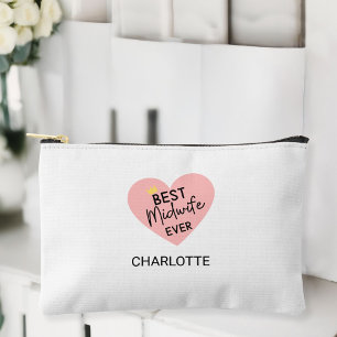 Pochette À Accessoires "Meilleure sage-femme jamais"-Un cadeau sincère po