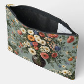 Pochette À Accessoires Mélange de fleurs dans un vase (Ouvrir)