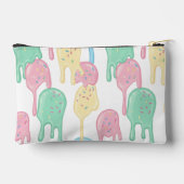 Pochette À Accessoires Melting Ice Cream and Sprinkles Pattern (Verso)