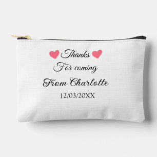 Pochette À Accessoires merci d'être venu nom du message texte 