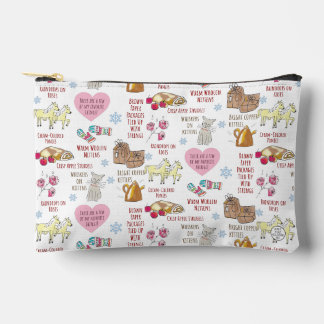 Pochette À Accessoires Mes Choses Préférées Son Charmant de Noël de La Mé