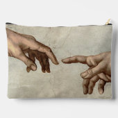 Pochette À Accessoires Michaelangelo mains création adam dieu (Verso)