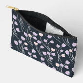 Pochette À Accessoires Midnight Garden Dark Floral (Ouvrir)