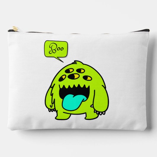 Pochette À Accessoires mignon monstre (Recto)