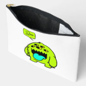 Pochette À Accessoires mignon monstre (Ouvrir)