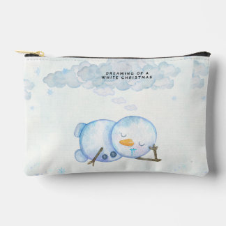 Pochette À Accessoires mignon porte-monnaie bonhomme de neige