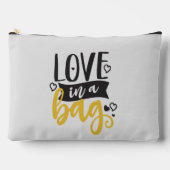 Pochette À Accessoires Mignonne art des mots d'amour (Recto)