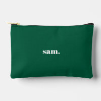 Minimaliste texte personnalisé gras vert