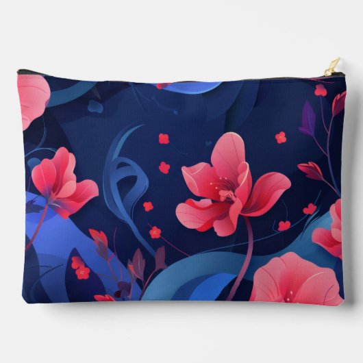 Pochette À Accessoires Mode florale (Verso)