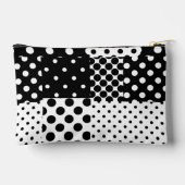 Pochette À Accessoires Mode Noir Blanc Motif à Points Style Design (Verso)