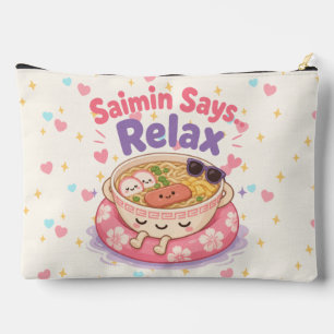 Pochette À Accessoires modèle de citation de jeu de mots de la culture ha
