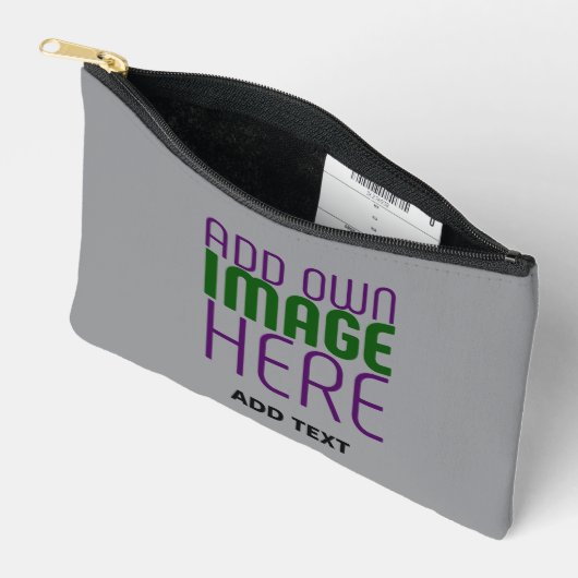 POCHETTE À ACCESSOIRES MODELE DE TEXTE D'IMAGE SIMPLE ÉDITABLE MODERNE (Ouvrir)