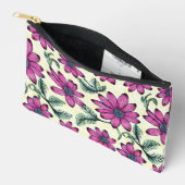 Pochette À Accessoires Modèle floral (Ouvrir)