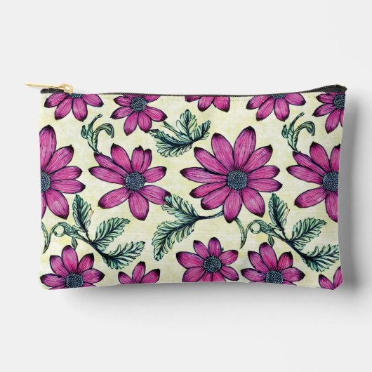 Pochette À Accessoires Modèle floral (Recto)