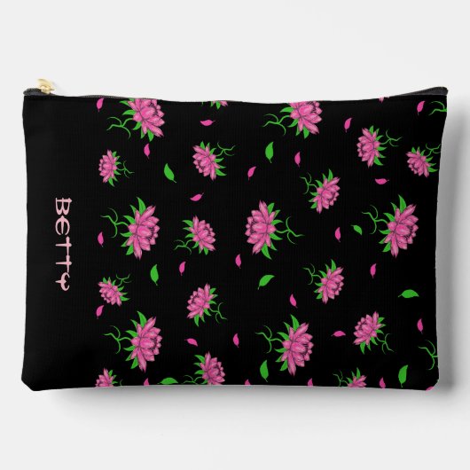Pochette À Accessoires Modèle floral (Recto)