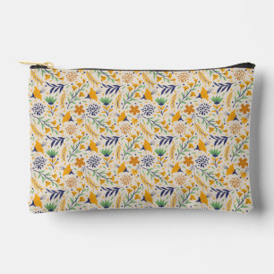 Pochette À Accessoires Modèle floral coloré dessiné à la main-23595