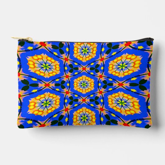 Pochette À Accessoires Modèle floral esthétique (Recto)