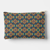 Pochette À Accessoires Modèle floral géométrique Aztec (Verso)