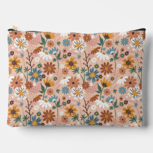 Pochette À Accessoires Modèle floral peint à la main-23136