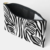 Pochette À Accessoires Modèle Zèbre (Ouvrir)