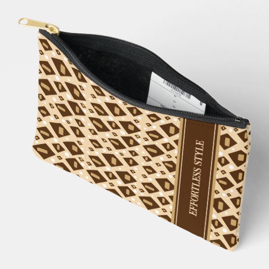 Pochette À Accessoires Modern patterned (Ouvrir)