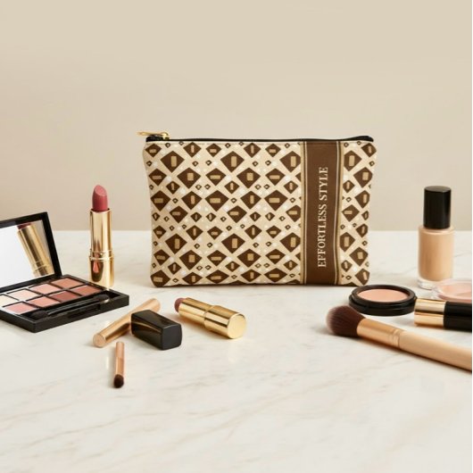 Pochette À Accessoires Modern patterned